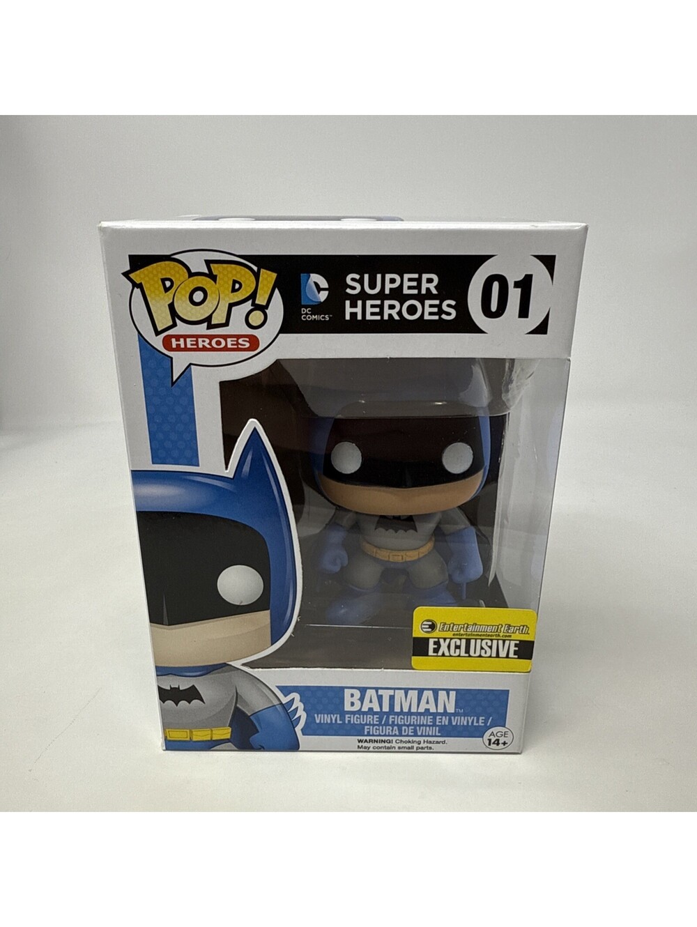Funko Pop! Heroes DC Super Heroes Batman #01 Earth Exclusive Standard